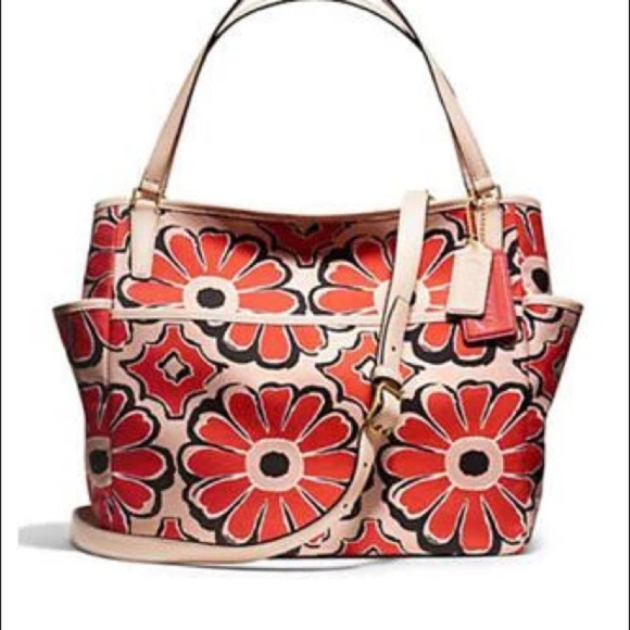 Coach Handbags - Coach Diaper Bag (Flower Print )